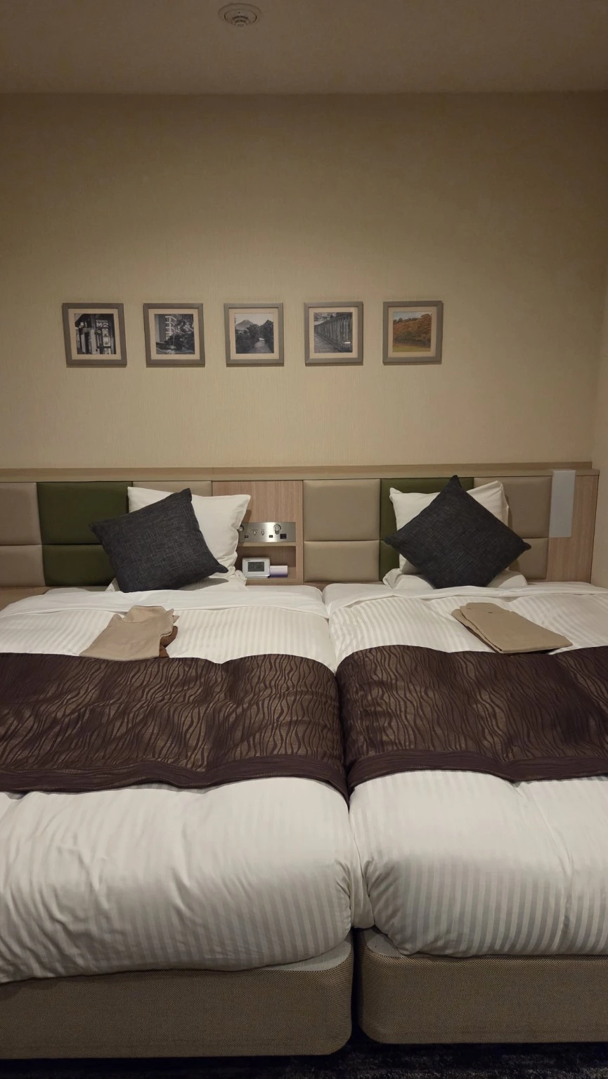HOTEL MYSTAYS Fuji Onsen Resort의 트윈 객실