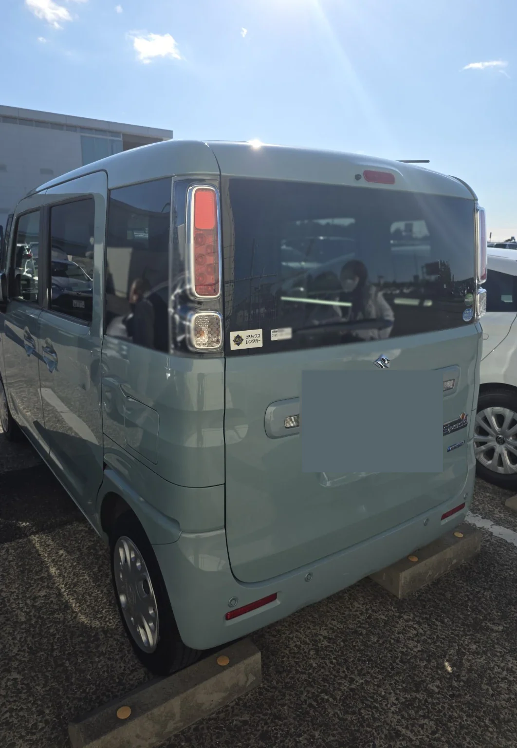 Suzuki Spacia actually provided by ORIX in Shizuoka